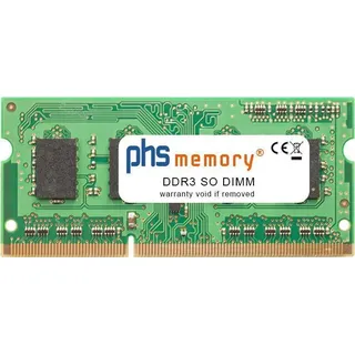 PHS-memory 4GB RAM Speicher für Terra Mobile 1541 Pro (1220253) DDR3 SO DIMM 1600MHz (SP276926)