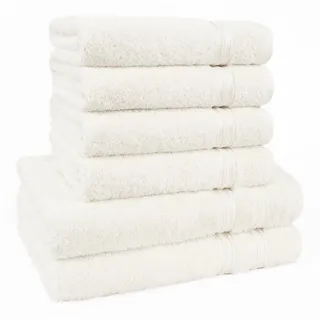 hammetex Handtuchset 6-tlg. beige