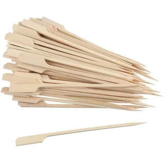 Fackelmann Fingerfood-Sticks 50er Set Holz 15 cm mehrfarbig