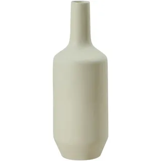 LEONARDO Vase creme Keramik 18x50x18 cm zum Stellen, Dekoration, Vasen, Keramikvasen