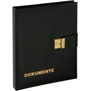 Pagna Dokumentenmappe (Dokumententasche, 4-Ring-Mechanik, 1H) schwarz