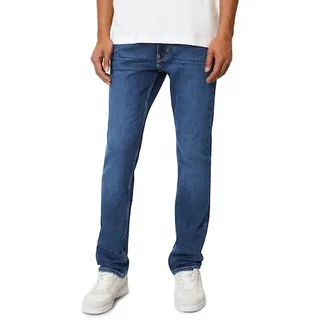 5-Pocket-Jeans MARC O'POLO DENIM, Herren, Gr. 31, Länge 32, blau (multi, dunkelblau schwarz), Denim/Jeans, Obermaterial: 99% Baumwolle, 1% Elasthan, Jeans 5-Pocket-Jeans