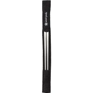 Snow Peak Titan-Essstäbchen, Silber, leicht und langlebig für Zuhause, Camping und Outdoor