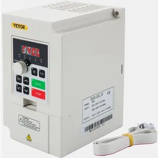 Vevor Variabler Frequenzumrichter 220 V, 3 kW, 4PS, Variable Inverter, VFD Drehzahlregler, CNC Umrichter -5~40 °C, Vibration < 0,5 G, Ein-/Ausgangsstrom 0-14 A, Eingang 1 oder 3 Phasen, VFD Wandler