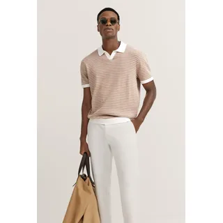 bugatti Poloshirt aus Baumwolle, beige