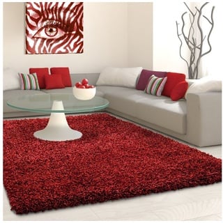 Life Shaggy 1500 Hochflorteppich 100 x 200 cm rot