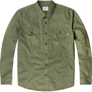 Vintage Industries Boston, Hemd - Oliv - 3XL