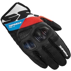 Bild SPIDI, Flash-R Evo, Herren-Motorrad-Handschuhe, schützend & strapazierfähig, Sommerhandschuhe, rutschfest, Touchscreen-tauglich, durchschn. Gewicht 0,1 kg, Rot/Blau, Größe S