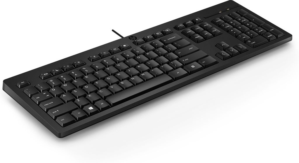 Bild von 125 kabelgebundene Tastatur, schwarz, USB, DE (266C9AA#ABD)