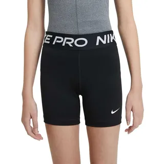 Nike Mädchen G Np 3-inch Shorts, Black/White, XL (156-166cm)
