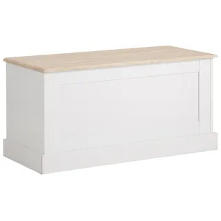 Home Affaire Binz zwei unterschiedliche Farbvarianten, mit Stauraum, Breite 90 cm braun (sonoma, eichefarben) Garderobenbank Holzbank Hocker, Bänke Truhen Sitzbänke