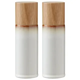 Bitz Gewürzmühlen-Set 16,7 cm cremefarben