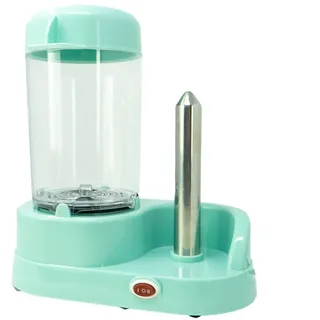 Jocca Hot Dog Maker, 350 Watt Dampfgarer mit Brötchenwärmer für 6 Würstchen, Türkis