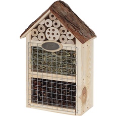 Bild Natura Insektenhotel Flavia, ca. 19 x 28 x 9 cm, Kiefernholz/Metall, natur