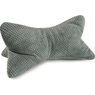 MAGMA Leseknochen COMODO -Salbei-, ergonomische Form für Nacken- oder Lendenstütze, Flexible Stütze für Bücher, E-Books oder Tablets