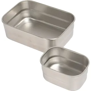 Affenzahn Edelstahl Brotdosen-Set Aufbewahrungsbehälter Tiger (AFZ-LBX-001-001)