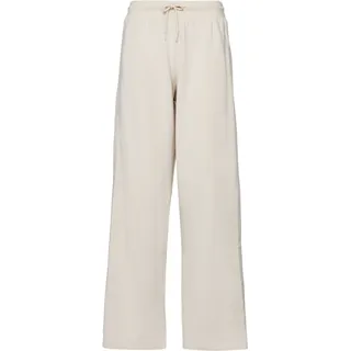 Tommy Hilfiger Damen. Pyjamahose mit Kordelzug und beigem Schriftzug S