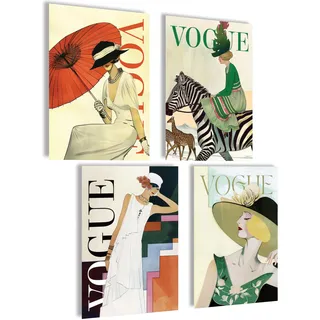 mojoliving Vogue Bilder Set Bauhaus Bilder Schlafzimmer Deko Aesthetic Wohnzimmer Poster Vintage Wandbilder Schlafzimmer Aesthetic Room Decor Abstrakte Bauhaus Kunstdrucke