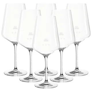 LEONARDO Rotweinglas 0,2 l 6er Set
