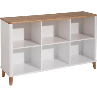 Paidi Kinderregal LOTTE & FYNN 142 cm Eiche massiv weiß