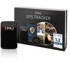 PAJ GPS Allround Finder 4G GPS Tracker etwa 20 Tage Akkulaufzeit (bis zu 40 Tage im Standby Modus) Live-Ortung Peilsender für Auto, Personen