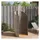 Gartendusche Grau 100x100x241,5 cm