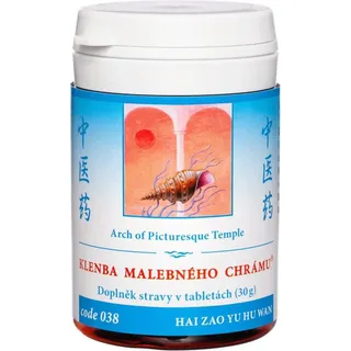 038 Gewölbe der malerischen tempel (HAI ZAO YU HU WAN), 100 tbl