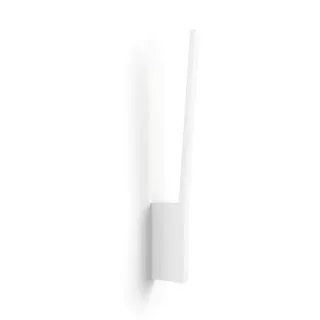 Philips HUE Led-Wandleuchte , Weiß , Metall , 10.7x55.8x3.1 cm , Smartphone-Steuerung , Lampen & Leuchten, Innenbeleuchtung, Smart-Home-Lampen, Smart Home Wandleuchten