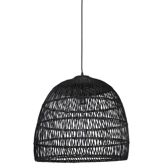 Hängeleuchte Ø53x49 cm EVELIE Rattan schwarz 2922512