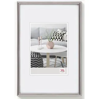 walther design Bilderrahmen stahl 70 x 100 cm Galeria Kunststoffrahmen KD100H