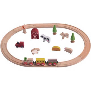 EverEarth Eisenbahn Bauernhof Set lila 23tlg. (33590)