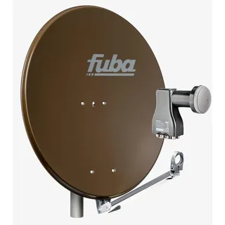 Fuba DAL 808 B Sat Anlage Antenne Schüssel Spiegel Octo LNB DEK 817 8 Teilnehmer Alu Sat-Schüssel/Sat-Spiegel Braun DEK 817 Octo LNB für 8 Receiver/Teilnehmer (HDTV-, 4K- und 3D-kompatibel)