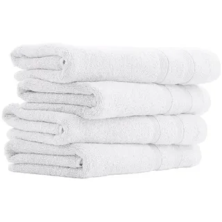 SCHIESSER Brooklyn Handtuch 50 x 100 cm weiß