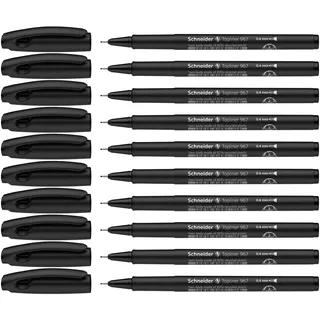 Schneider Topliner 967 Fineliner schwarz