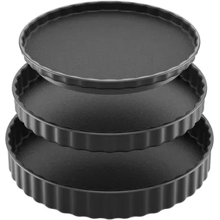 Priksia Drehteller Organizer, 3 Stück Drehplatte Kühlschrank Organizer (26cm+24cm+22cm), 360° Lazy Susan Drehbares Gewürzregal, Küchen Organizer Gewürzregal Drehbar für Küche,Kühlschrank,Schrank