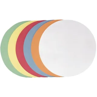 Franken Moderationskarten gelb Ø 14,0 cm, 500 Blatt
