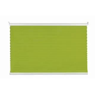 Homeware Plissee , Grün , Textil , Uni , 80x130 cm , Heimtextilien, Vorhänge, Plissees