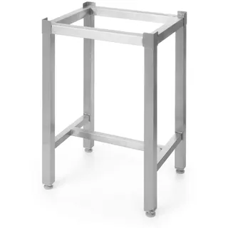 HENDI Untergestell, für HENDI Hackblock 505656 & 505663, aus Polyethylen, 500x400x(H)750mm, Edelstahl