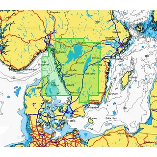 Navionics Navionics+ Small Cf Karte Westschweden - 5G483S2 - One Size