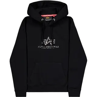 Alpha Industries Basic Kapuzenpullover - Black, L
