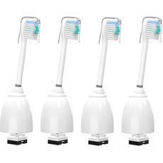 YanBan 4er-Pack Ersatz-Zahnbürstenköpfe für Philips elektrische Zahnbürste, kompatibel mit für Essence, für Elite, für Xtreme, für Advanced und CleanCare