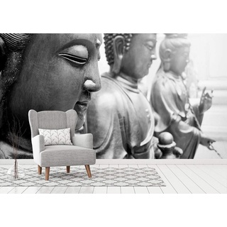 Oedim Wandaufkleber Buddha | 500 x 300 cm | Wohnzimmer