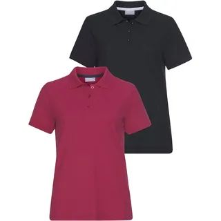 Eastwind Poloshirt (Packung, 2er-Pack) 32/34 blau Damen, Poloshirt Shirts, Sweatshirts