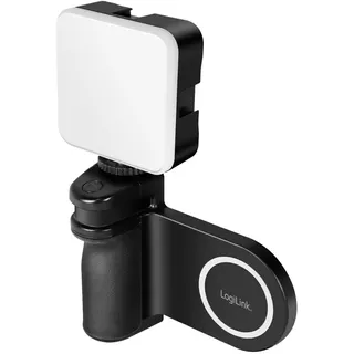 Logilink Magnetischer Smartphone Griff schwarz
