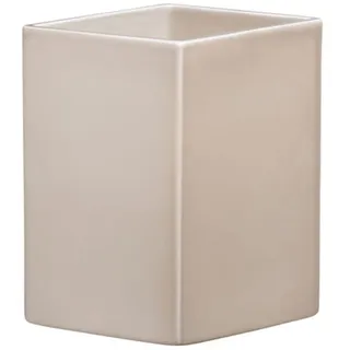 Iittala Ruutu Vase Keramik Beige 22,5 cm