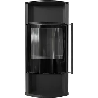 Kratki TOFA Stahl Schwarz / Brennraum Schwarz 8 kW