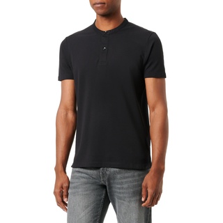 s.Oliver Men's Poloshirt, Kurzarm, schwarz 9999, M