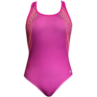 Ras Borneo Sport Back Badeanzug - Purple - 38