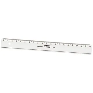 M+R M+r, Massstab, Schullineal 20,0 mm)