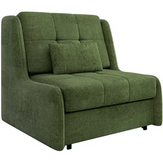 Mirjan24 Schlafsessel Viva Elite I , Grün , Metall , 96x85x98 cm , Wohnzimmer, Sofas & Couches, Schlafsofas, Schlafsessel